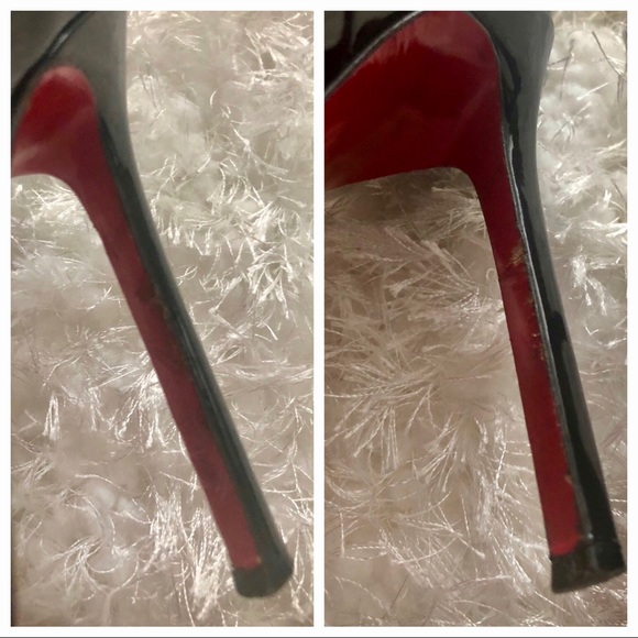 Christian Louboutin Pigalle 120 Black Patent - Picture 8 of 8